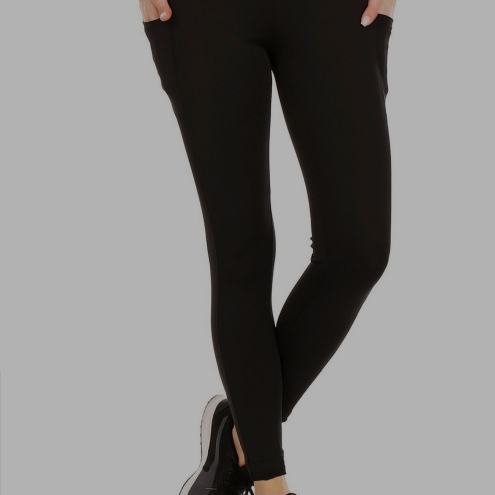 Black skinny high waisted leggings size M